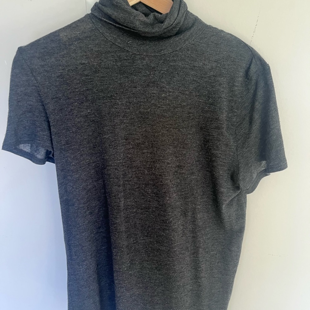 Massimo Dutti Dark Gray Turtleneck Sweater. Super soft!
